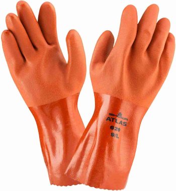 BRAND, CATEGORY, MAINE LOBSTER NOW, SUPPLIES, Atlas Glove 620 Atlas Vinylove 12in Double Dipped Gloves