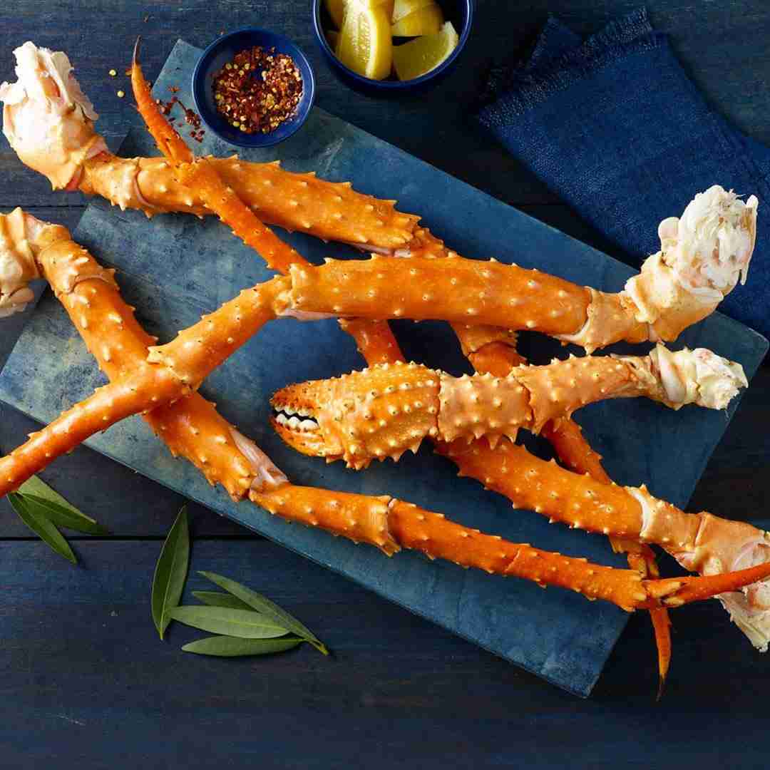 Colossal Alaskan Golden King Crab Legs
