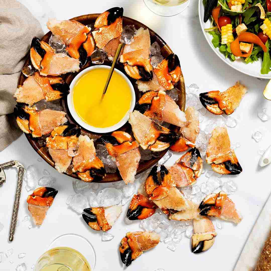 Gulf Of Maine Jumbo Jonah Crab Cocktail Claws – 1 lb