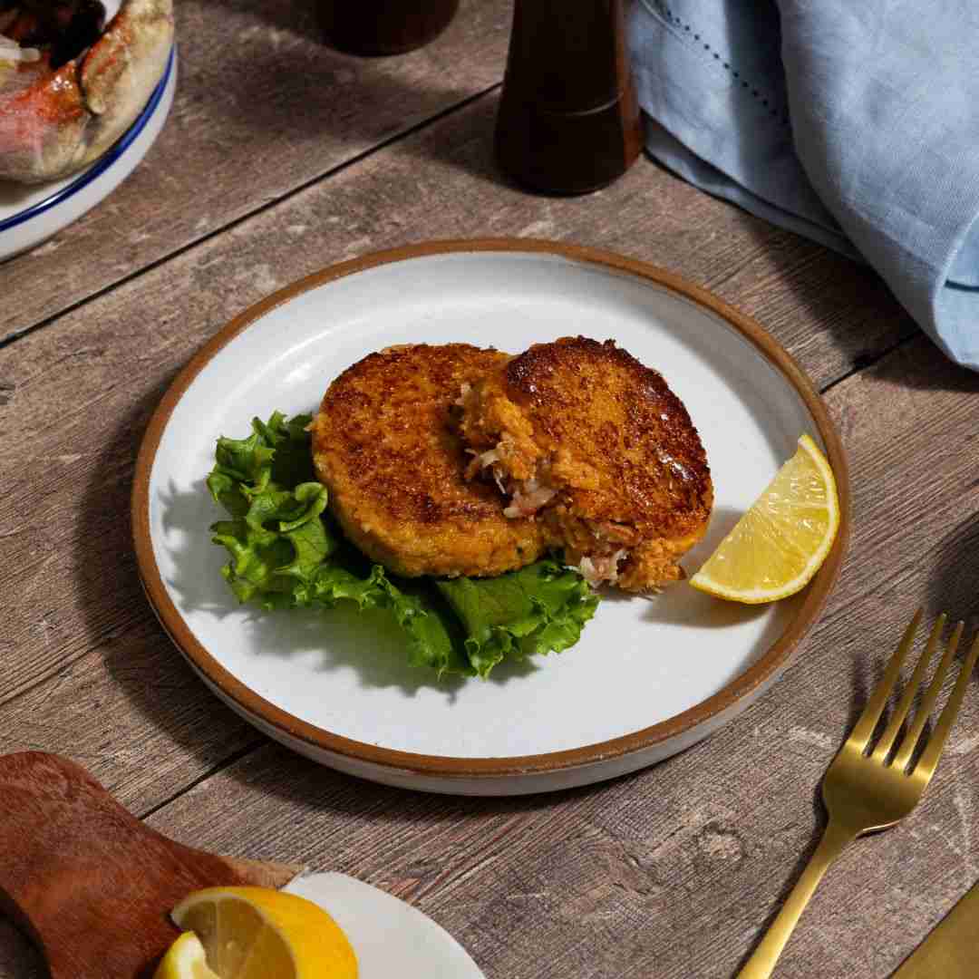 BRAND, CATEGORY, JONAH CRAB, MAINE LOBSTER NOW, Maine Crab Cakes - 2 x 3 oz