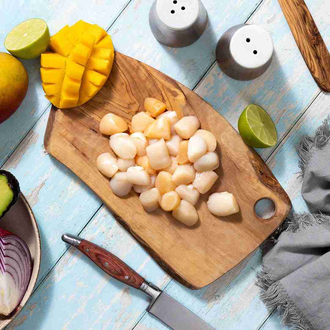 Nantucket Dayboat Bay Scallops – 8oz