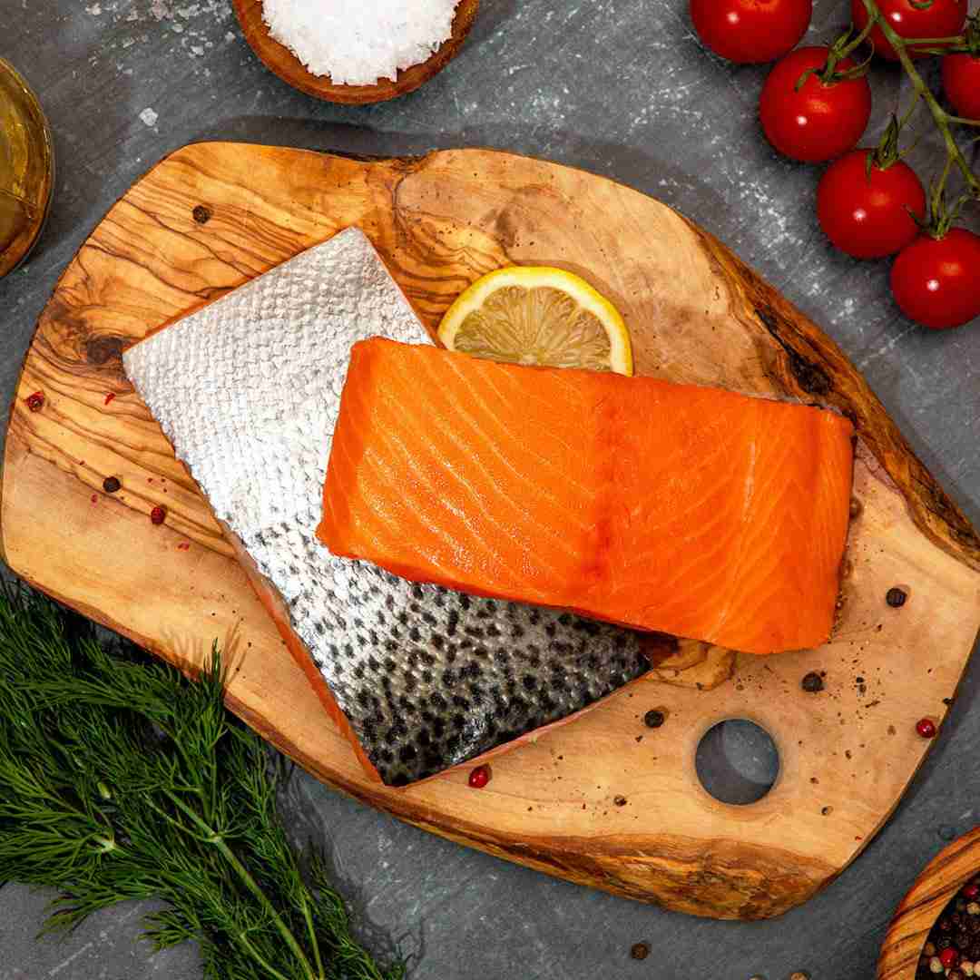 BRAND, CATEGORY, FISH, MAINE LOBSTER NOW, Ora King Salmon - 8.5 oz. Portion