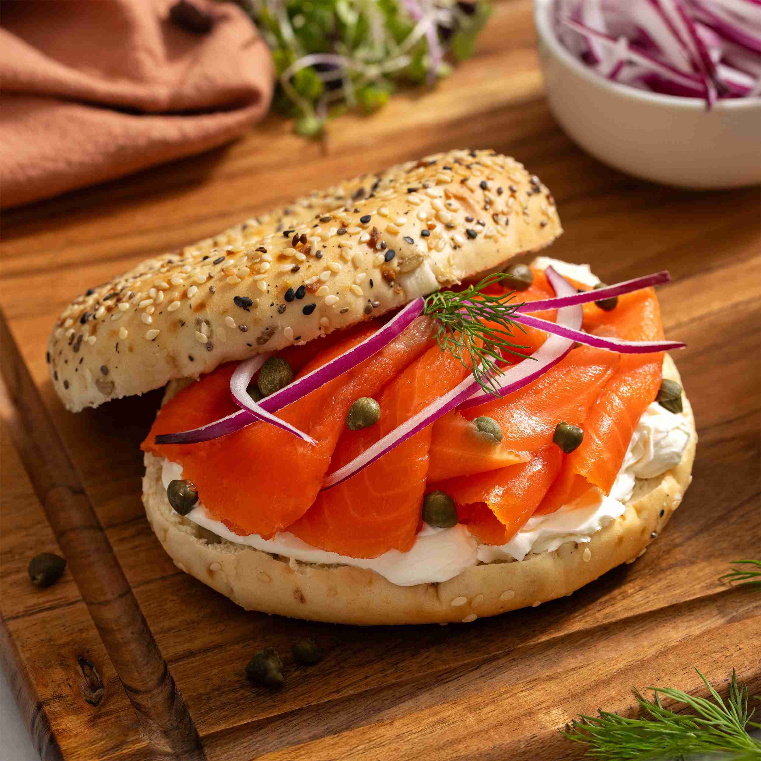 Regal New Zealand King Salmon – Maple Wood Smoked Salmon Slices – 3.5 oz